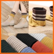 [Combo 4] Tất Nhún Nữ Cao Cổ Vintage Hàn Quốc Siêu Hot TN11